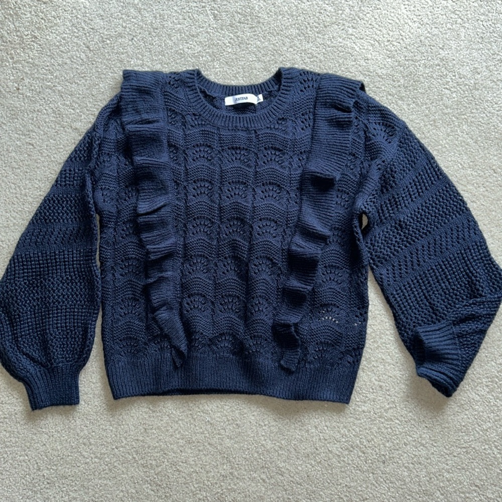 JustFab blue sweater size S